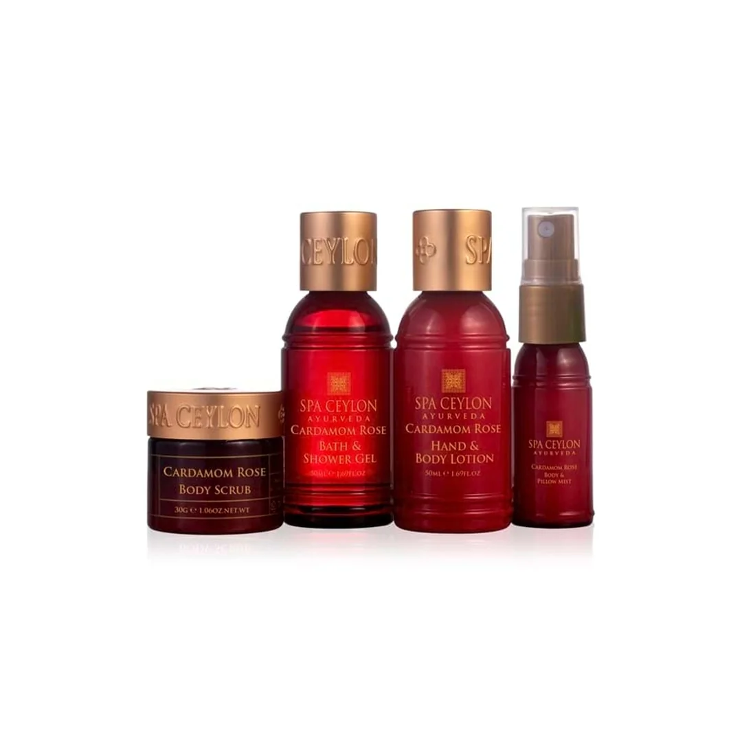 Darčeková kozmetická súprava Cardamom Rose 4 ks v sade