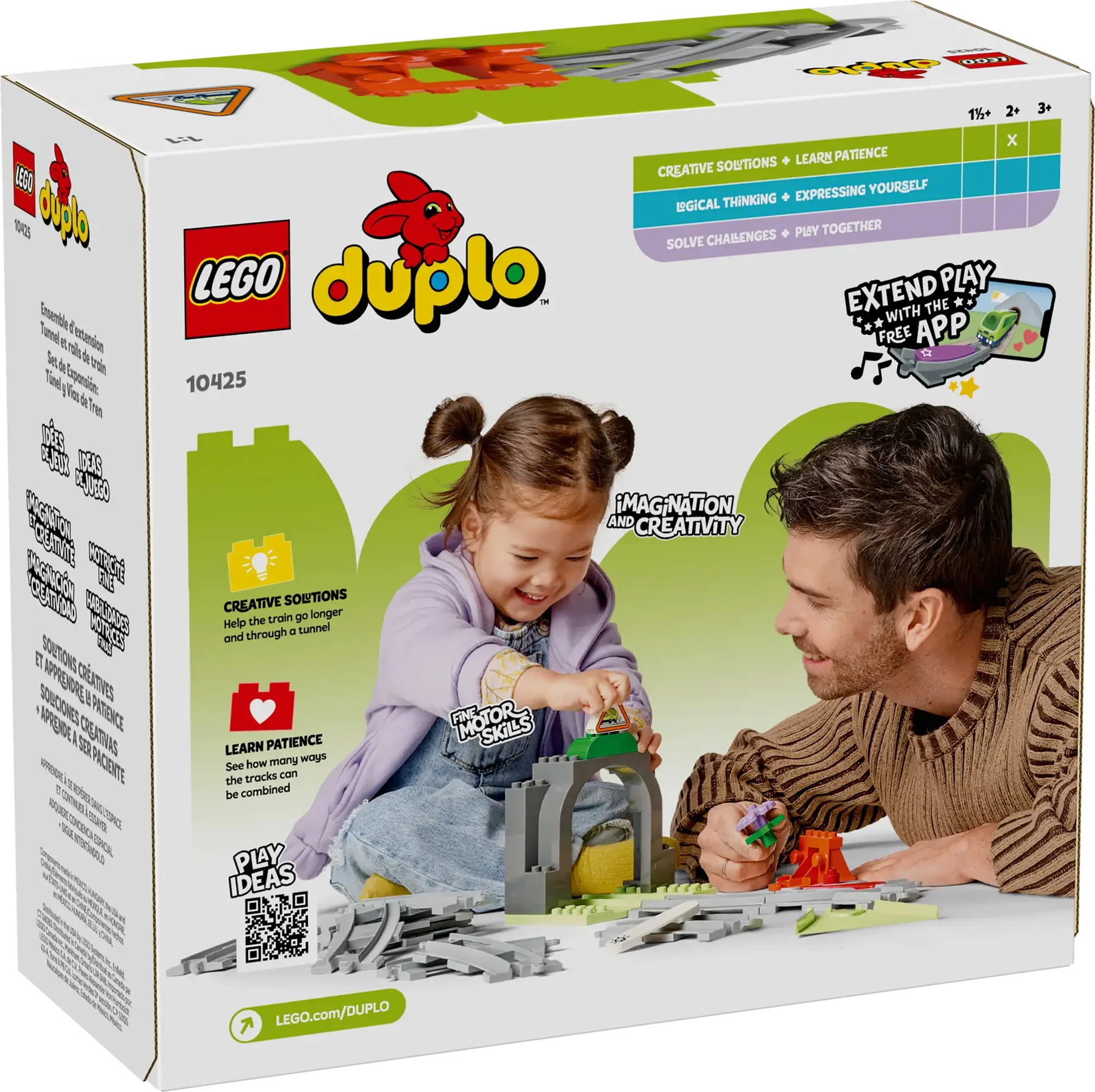 LEGO Železničný tunel a koľajnice - rozširujúci 10425