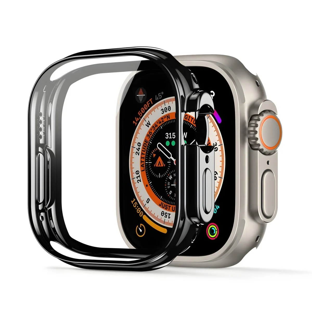 Puzdro pre Apple Watch Ultra 49 mm - Čierna