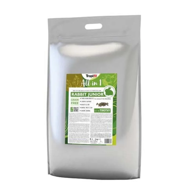 TROPIFIT ALL IN 1 Rabbit Junior 5kg krmivo pre mladé králiky