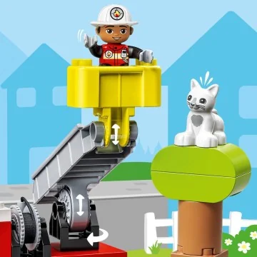 LEGO® DUPLO® 10969 Hasičské auto 1×1 ks, lego stavebnica