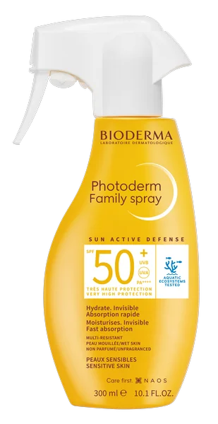 BIODERMA Photoderm  Sprej na opaľovanie SPF 50+ 1×300 ml, opaľovací krém