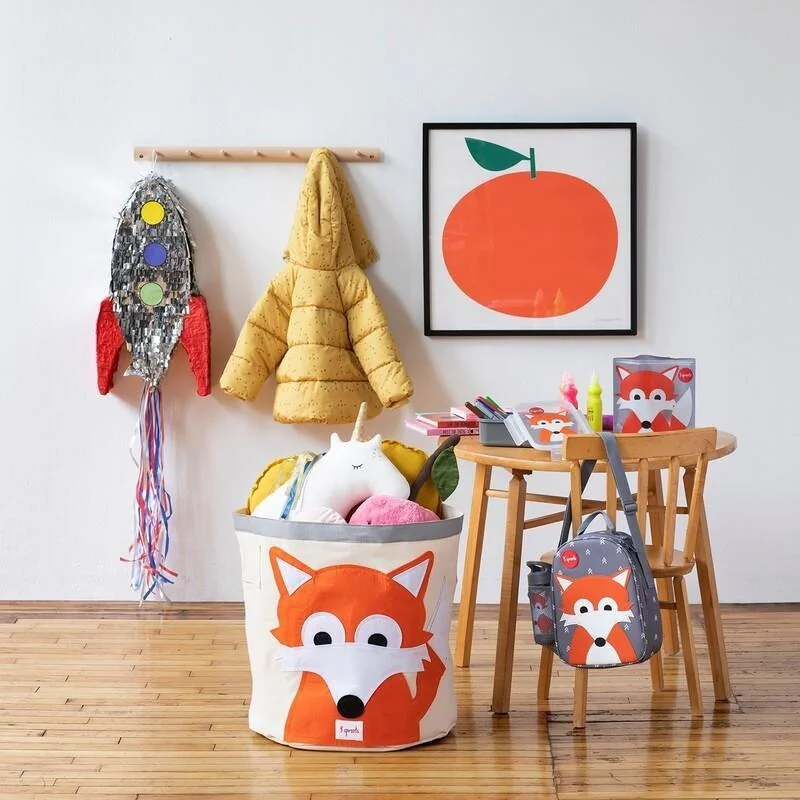 3 SPROUTS - Krabička na jedlo Bento Fox Gray
