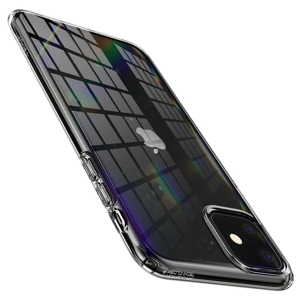 Spigen Liquid Crystal silikónový kryt na iPhone 11, priesvitný 