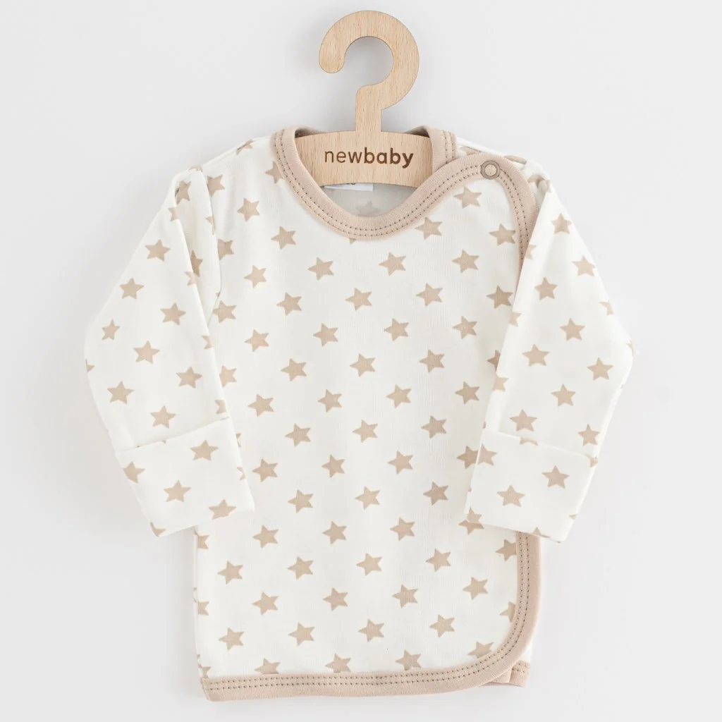 Dojčenská košieľka New Baby Classic II Uni 3ks béžová 62