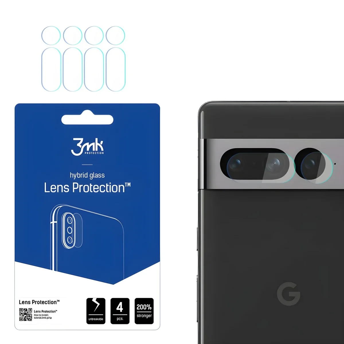 Sklo na kameru pre Google Pixel 7 Pro