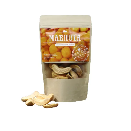 Healthy Planet Marhuľa 1×20 g, sušené ovocie