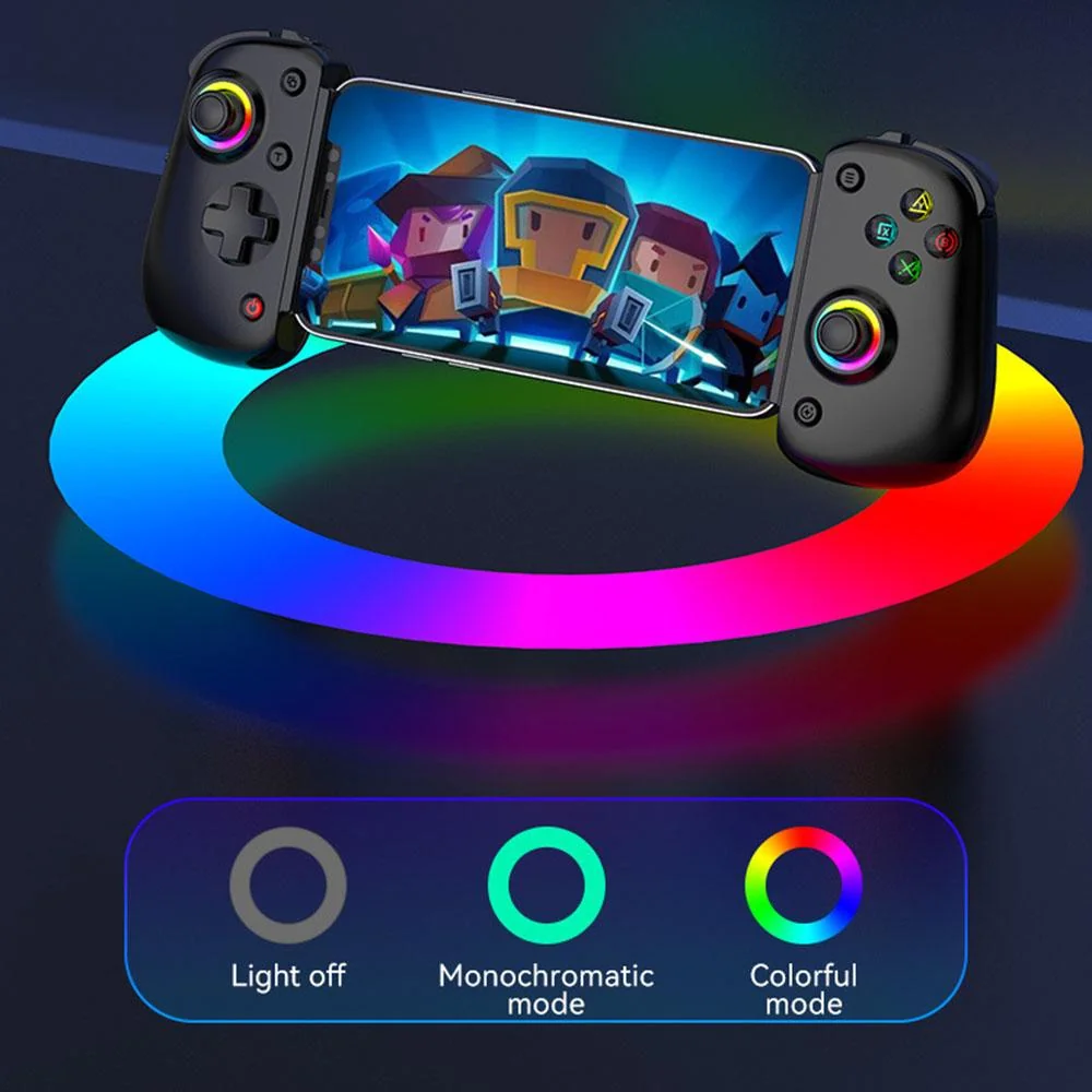 Bezdrôtový ovládač s RGB osvetlením
