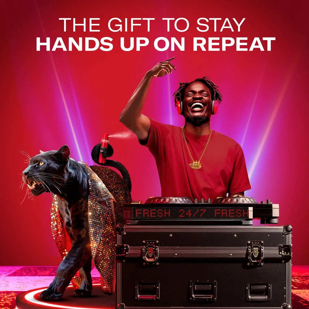 Old Spice darčeková sada DJ s tuhým dezodorantom, dezodorantom v spreji a sprchovým gélom Nightpanther 1 set