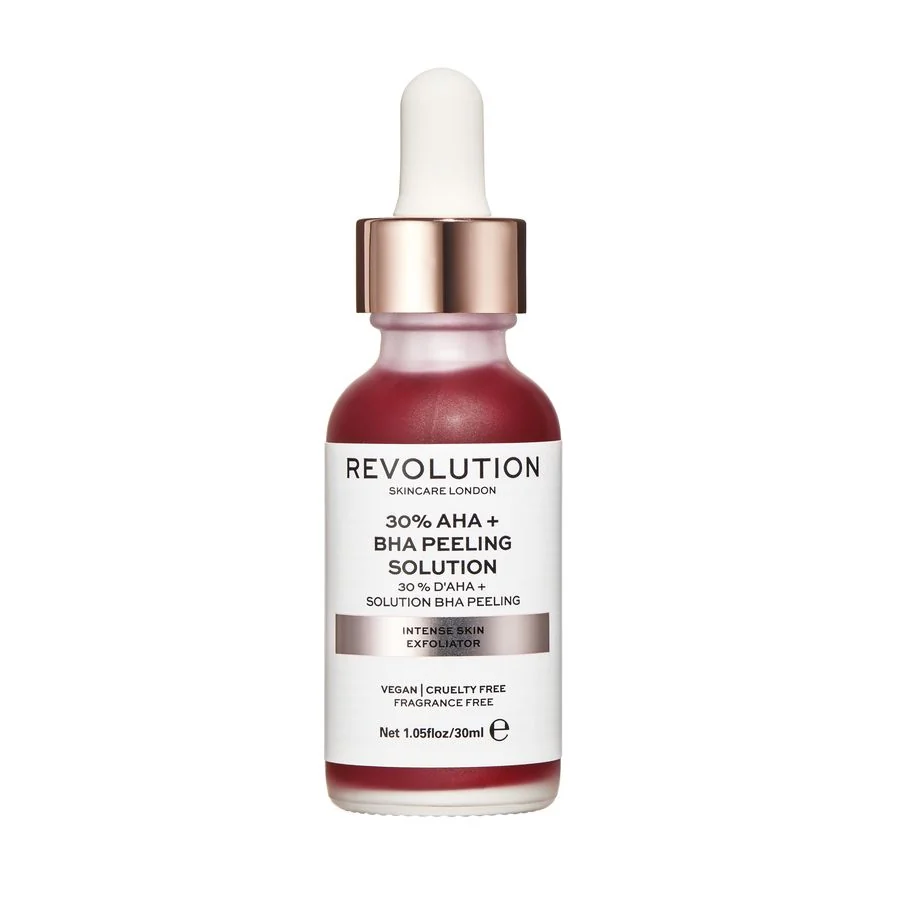 Revolution Skincare Intense Skin Exfoliator - 30% AHA + BHA Peeling Solution peeling 1×30 ml, pleťové sérum