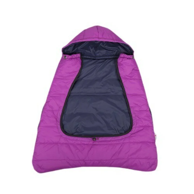 CuddleCo Comfi-Cape, Fusak do kočíka/autosedačky/nosič 3v1, 25x12cm, čierny/fuchsia
