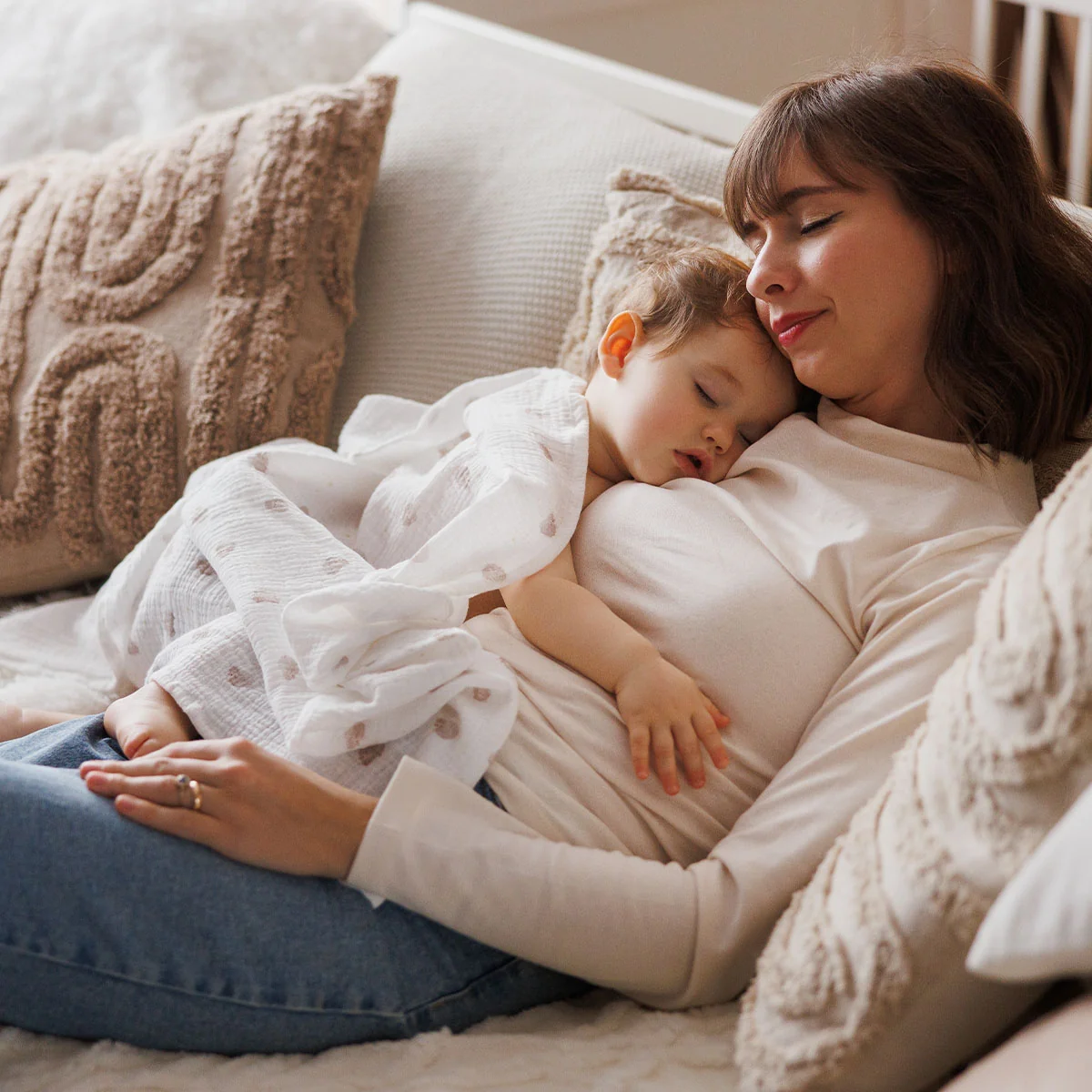 Mušelínové - super mäkké plienky BabyOno, 3ks - béžová, hnedá