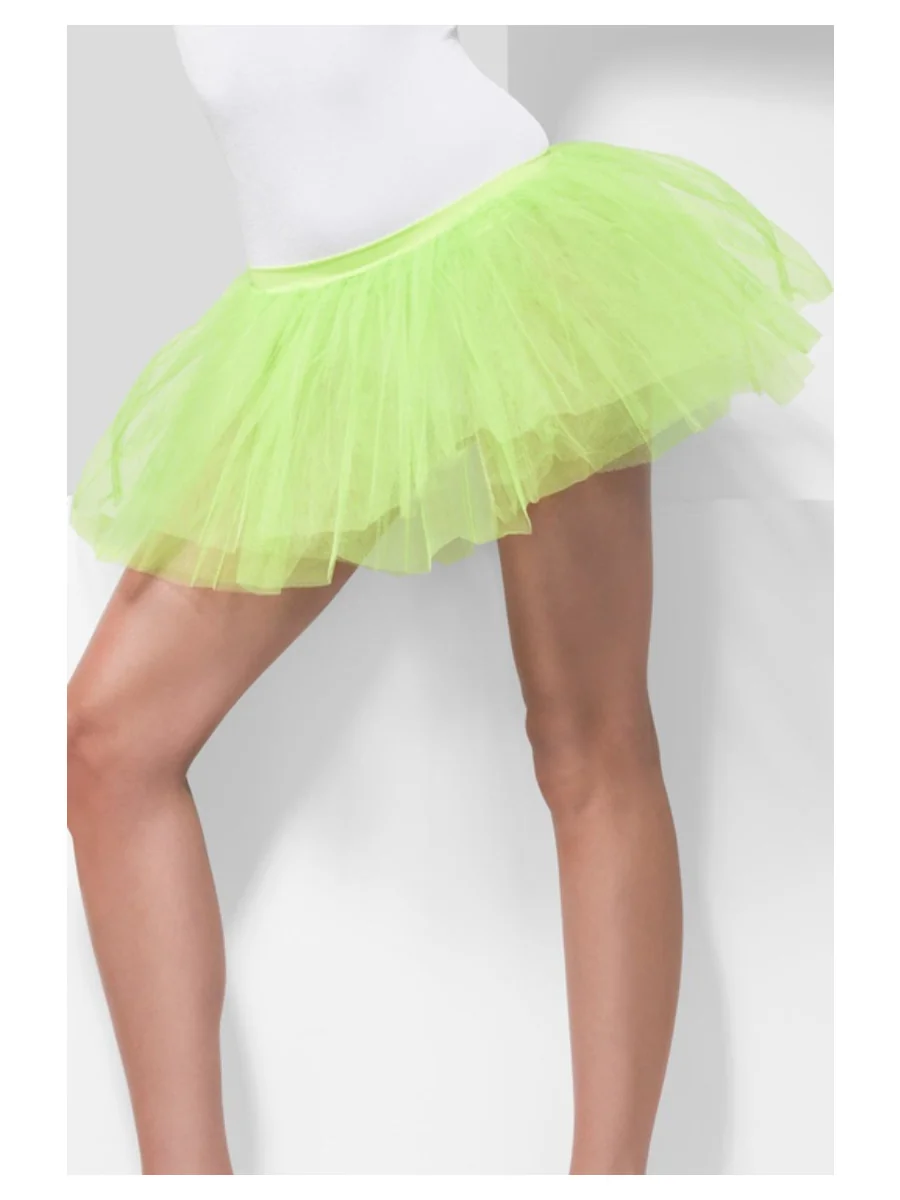 Dámska tutu sukňa svetlozelená 30cm