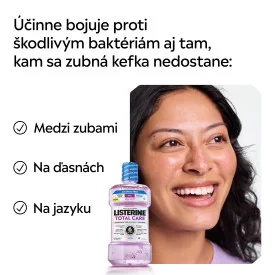 LISTERINE® TOTAL CARE MILD BEZ ALKOHOLU 500 ml