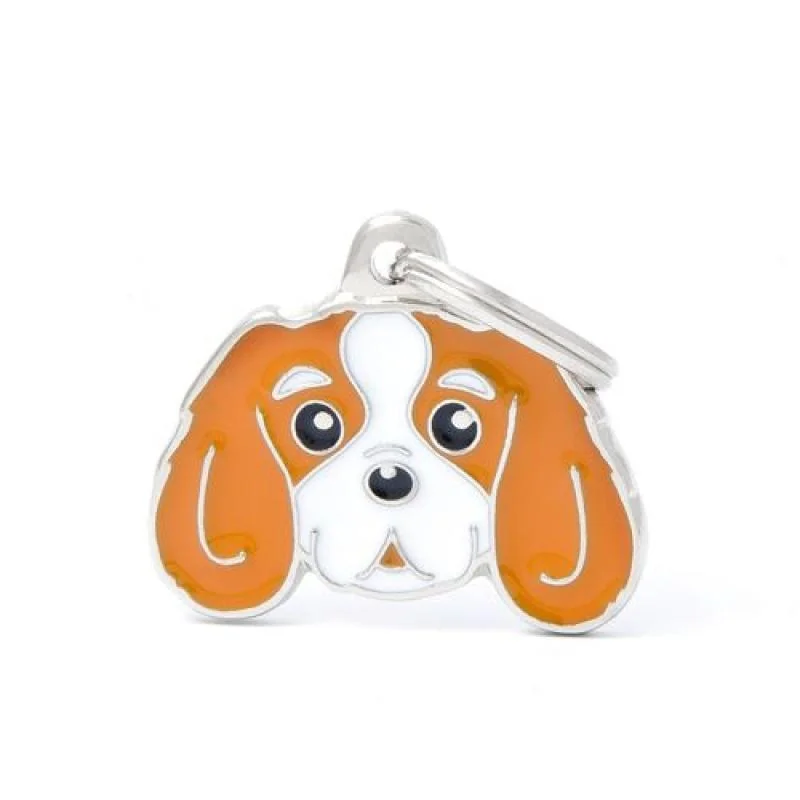 MF BLENHEIM CAVALIER KING 2,4x3,2cm gravírovateľný prívesok