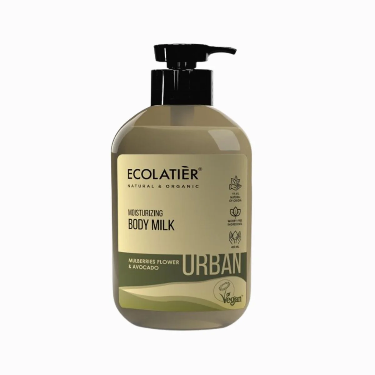 Telové mlieko hydratačné - 400 ml - Ecolatier