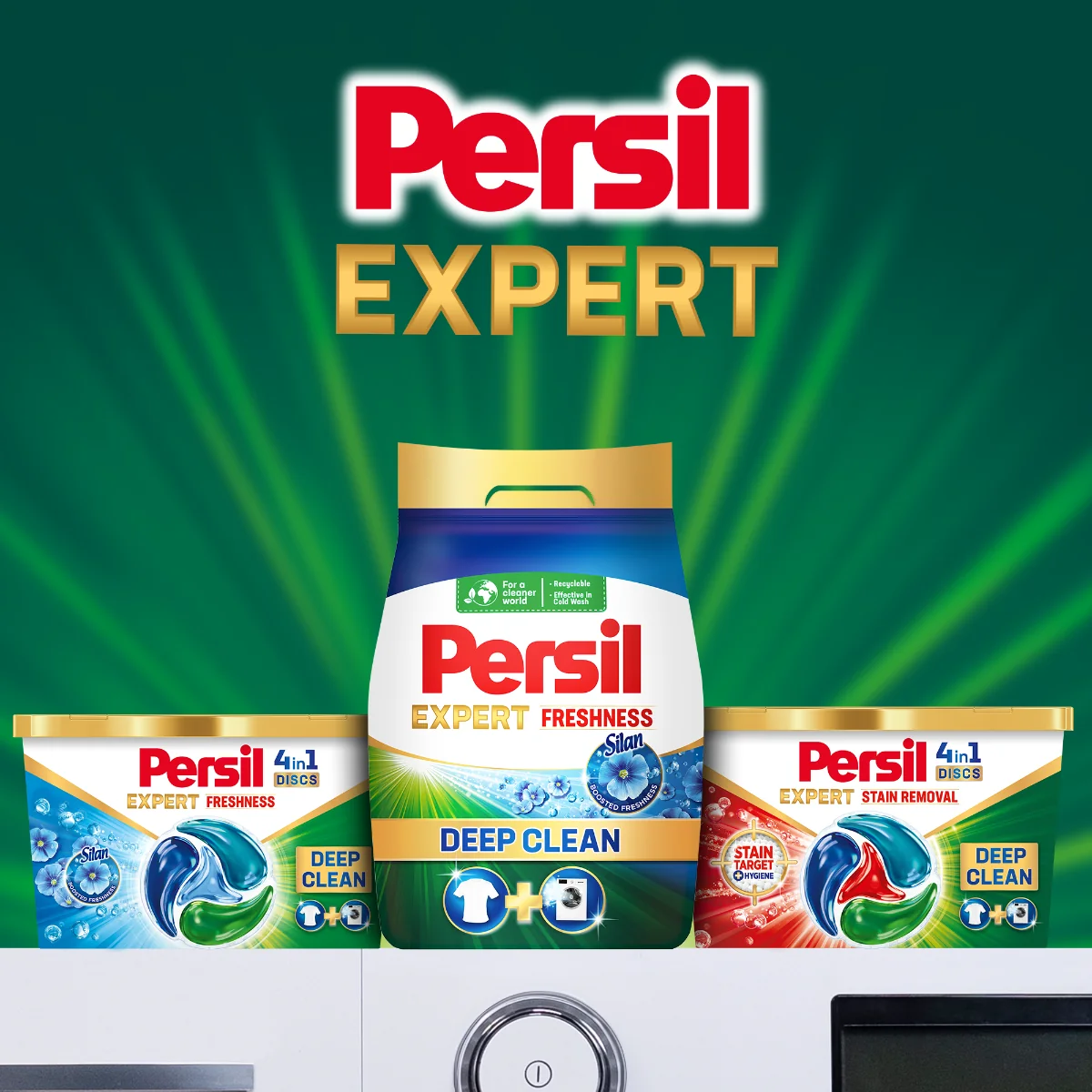 Persil prací prášok Exp. Freshness Silan BOX 54 praní 1×2970 g, prací prášok