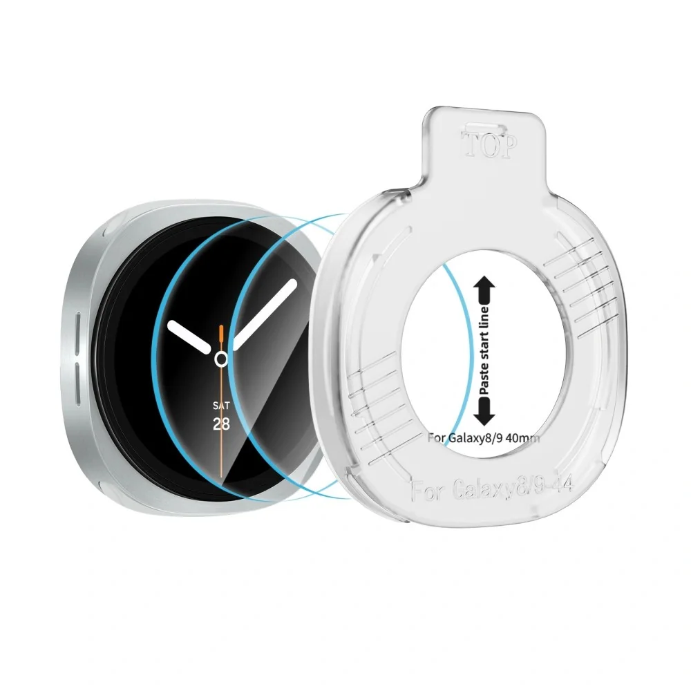 Tech-Protect Easy Set 2x ochranné sklo na Samsung Galaxy Watch 8 / 9 (40mm)