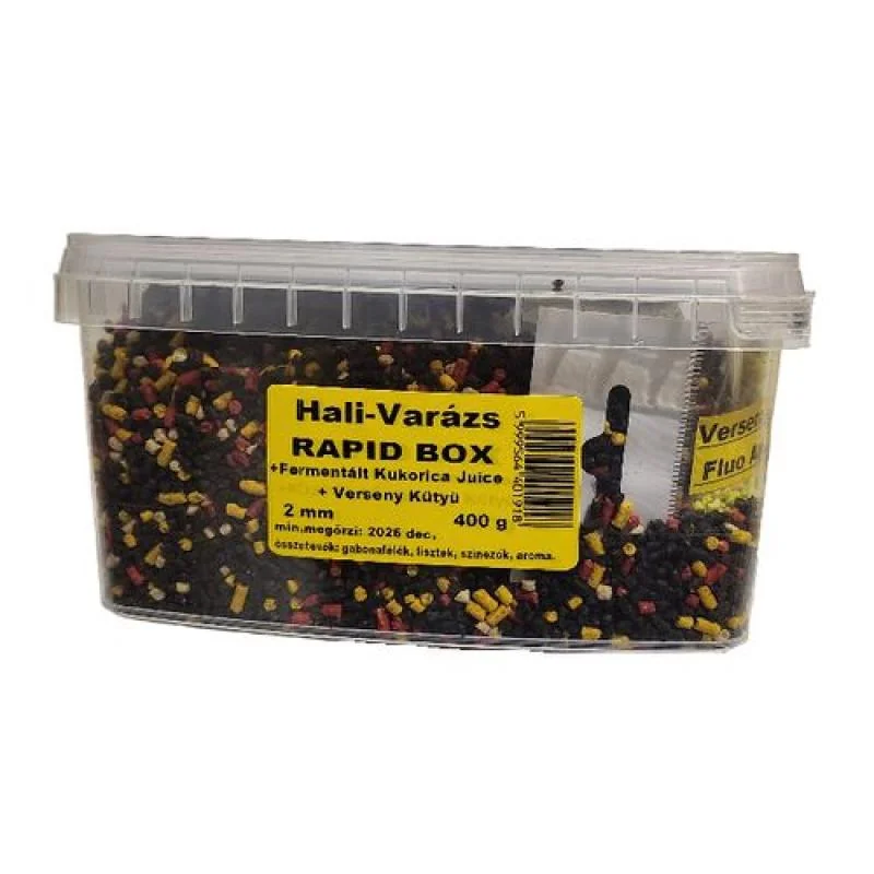 BUKI MIX Premium Rapid Pellet Box 2mm / 400g Halibut magic