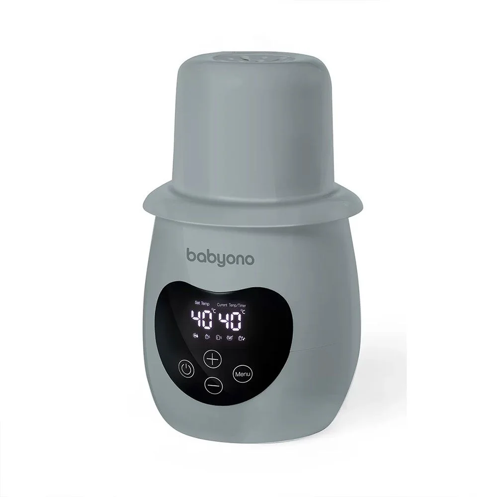 BABYONO Ohrievač a sterilizátor digitálny HONEY šedý 1×1 ks, ohrievač a sterilizátor