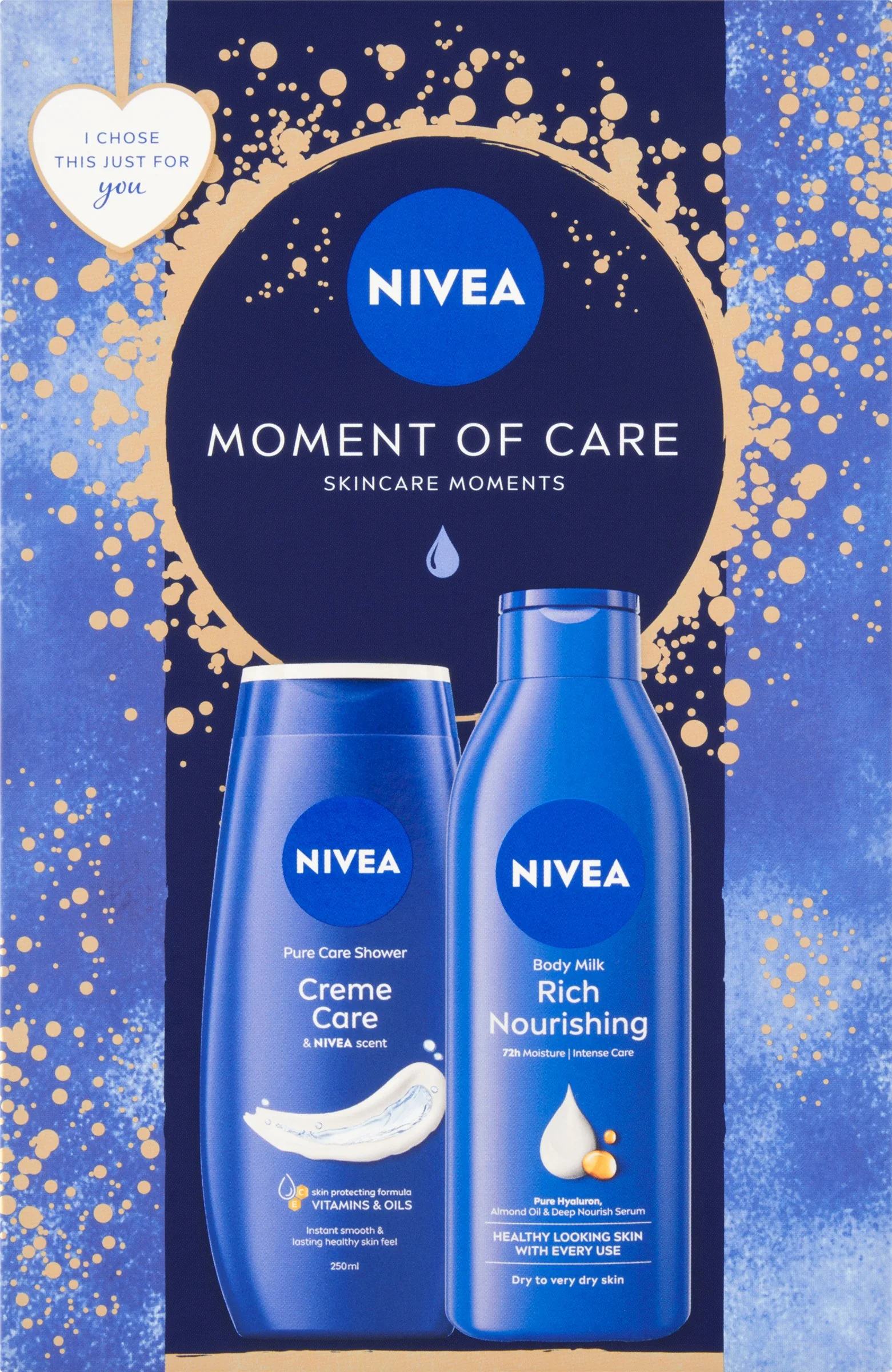NIVEA BOX BODY CARE 1×1 ks, darčekové balenie