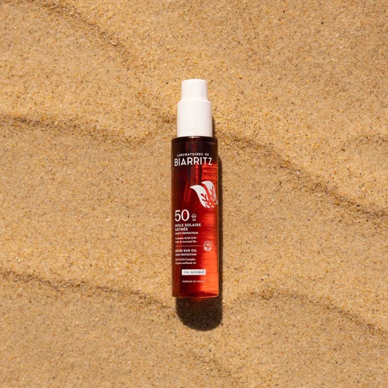 Olej na opaľovanie SPF50 Satin Sun