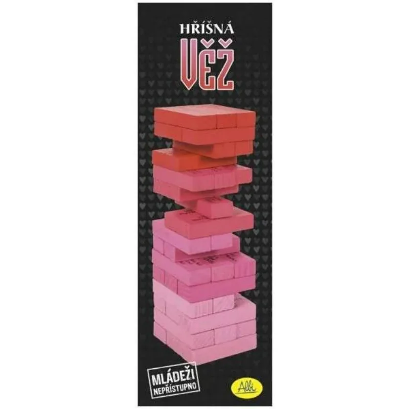 Hriešna veža – stolová hra pre dospelých