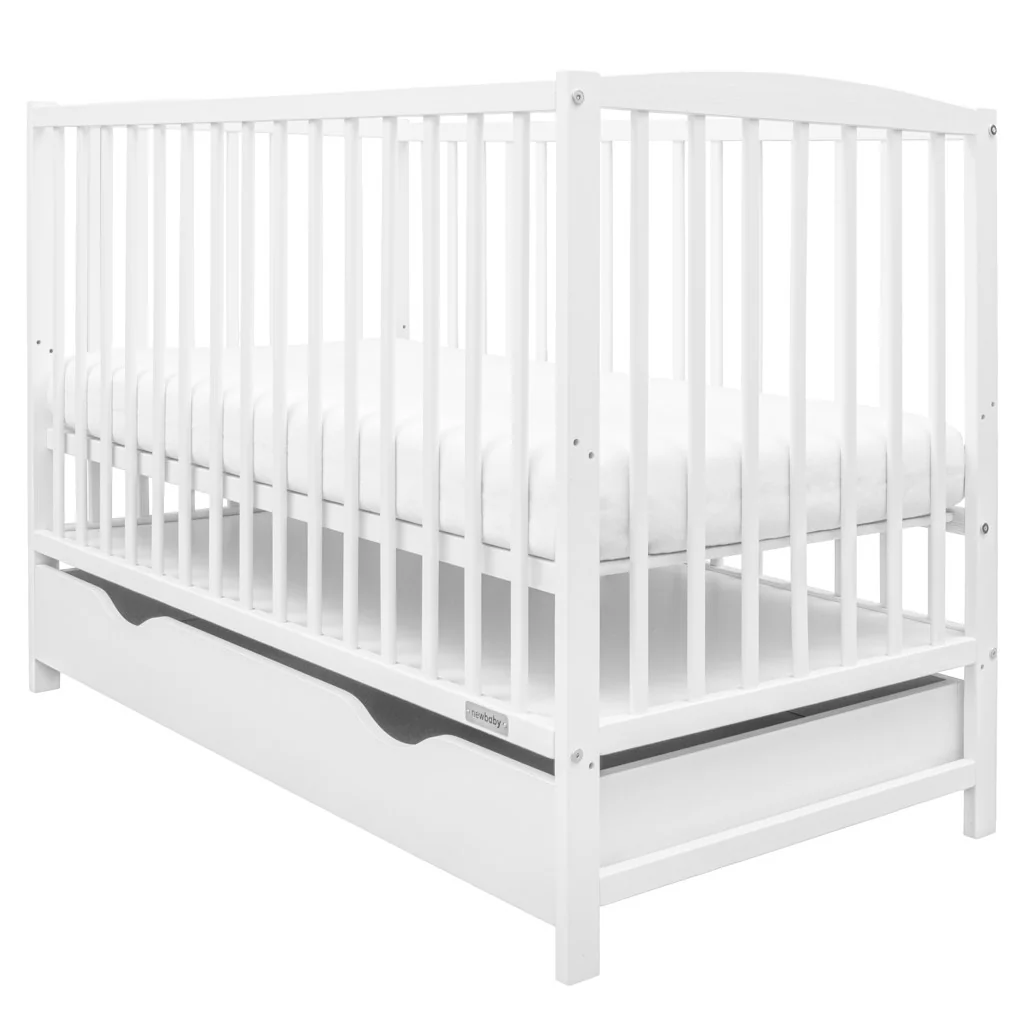 Detská postieľka so šuplíkom New Baby LILLY biela , 20C55270