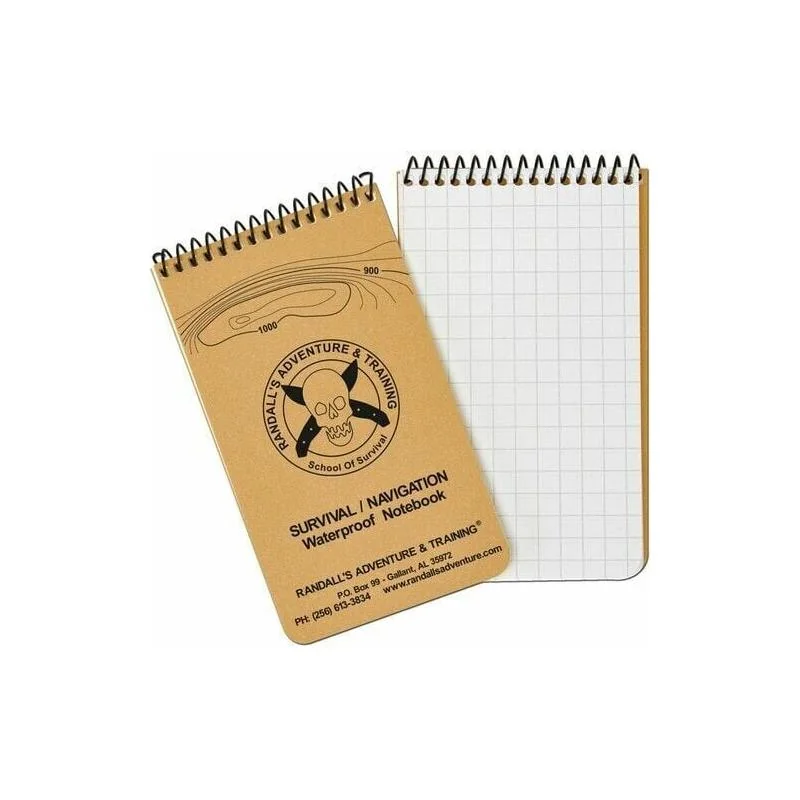 ESEE-MS-NOTEBOOK zápisník pre navigáciu a prežitie, 45 strán, špirálová väzba