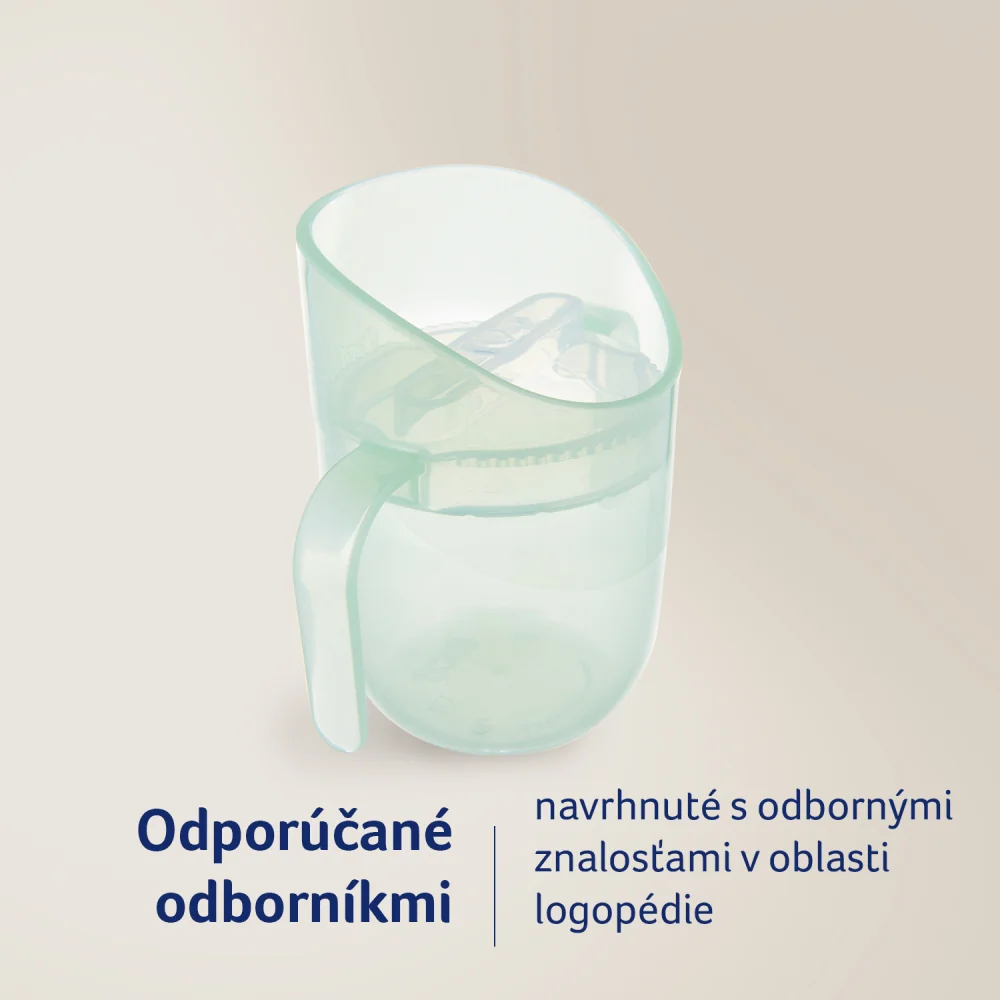 LOVI Hrnček tréningový GENIUS 150ml Pistachio 1 ks
