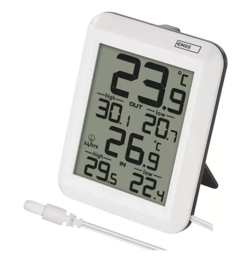 EMOS TEPLOMER DROTOVY E0422 1KS 1×1 ks, drôtový teplomer