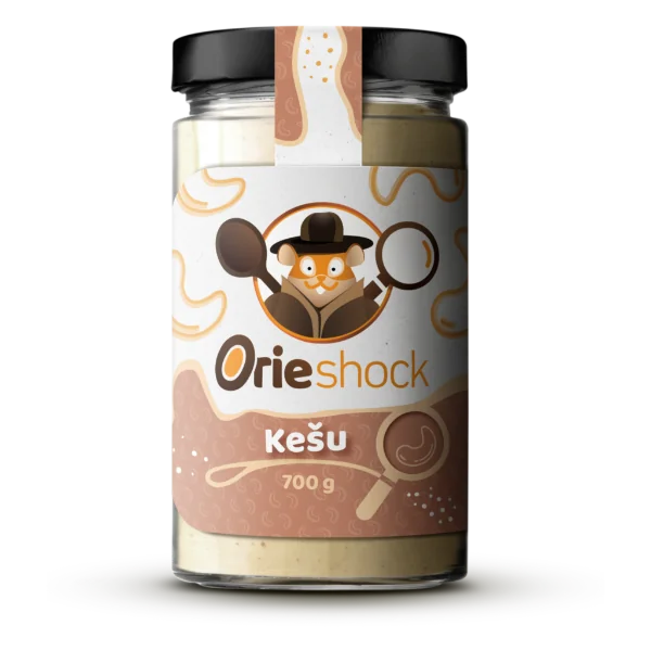 Orieshock kešu 700g 1×700 g, 100% orieškový krém