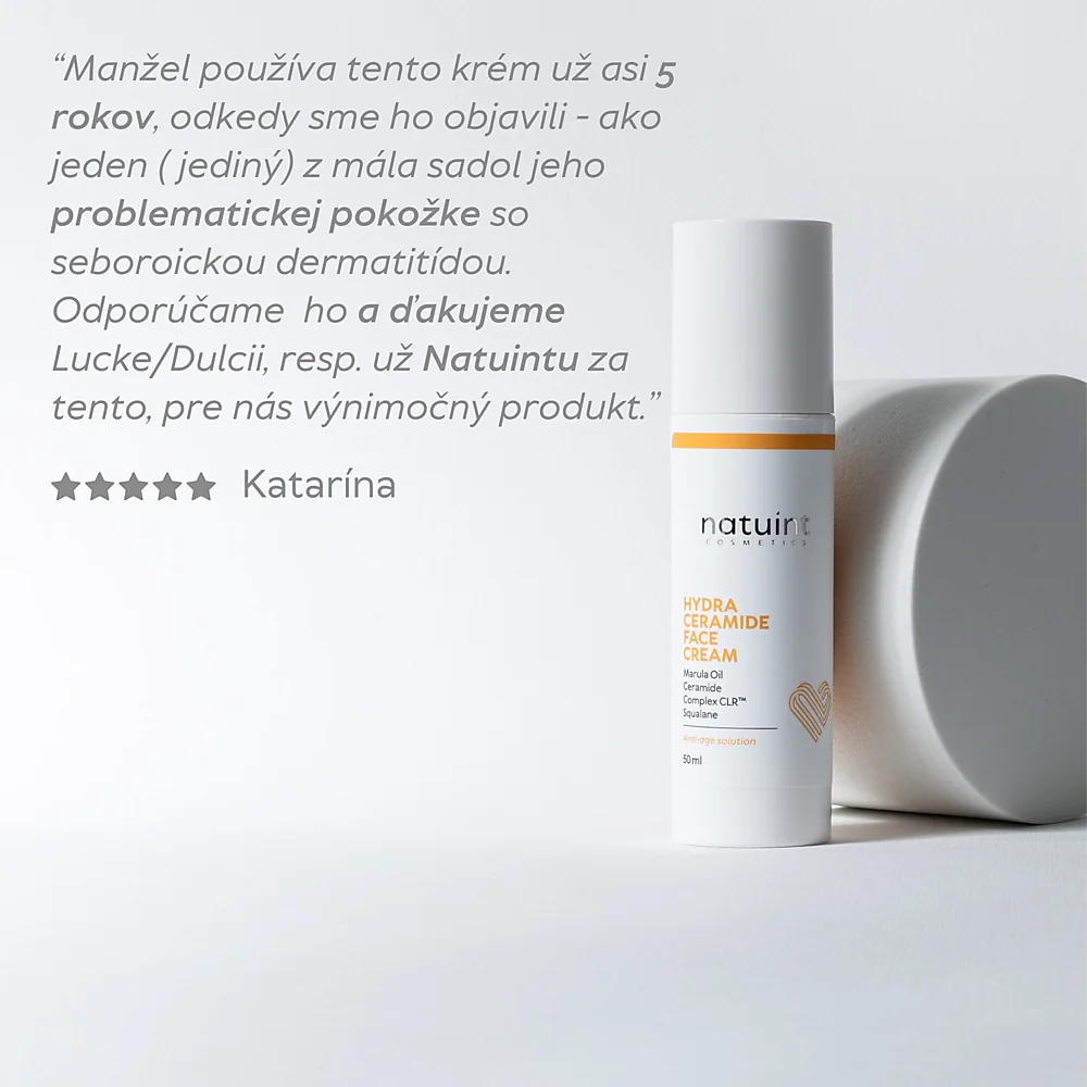 Natuint cosmetics - Hydratačný krém s ceramidmi Hydra Ceramide Face Cream
