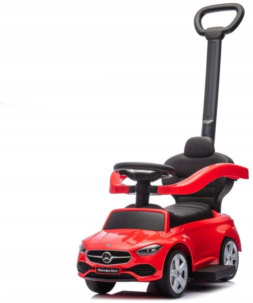 Detské odrážadlo s vodiacou tyčou MERCEDES C-Class Deluxe Milly