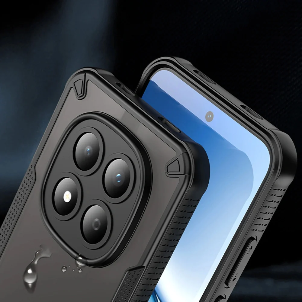 Tech-Protect Rugged Shield MagSafe kryt na Xiaomi Redmi Note 15 Pro 5G, čierny , čierny