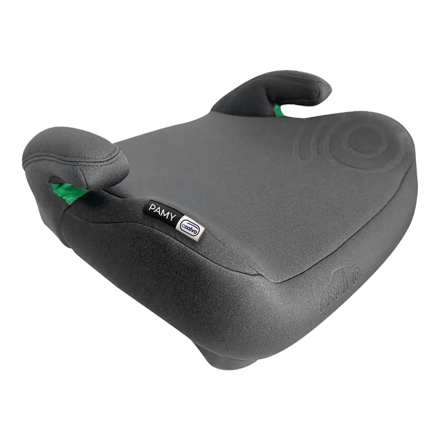 Asalvo PAMY podsedák 125–150 cm bez ISOFIX, sivý