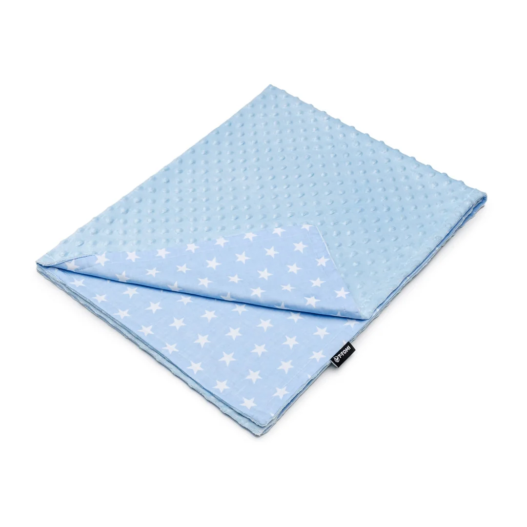 T-TOMI MINKY Blanket Modré hviezdy