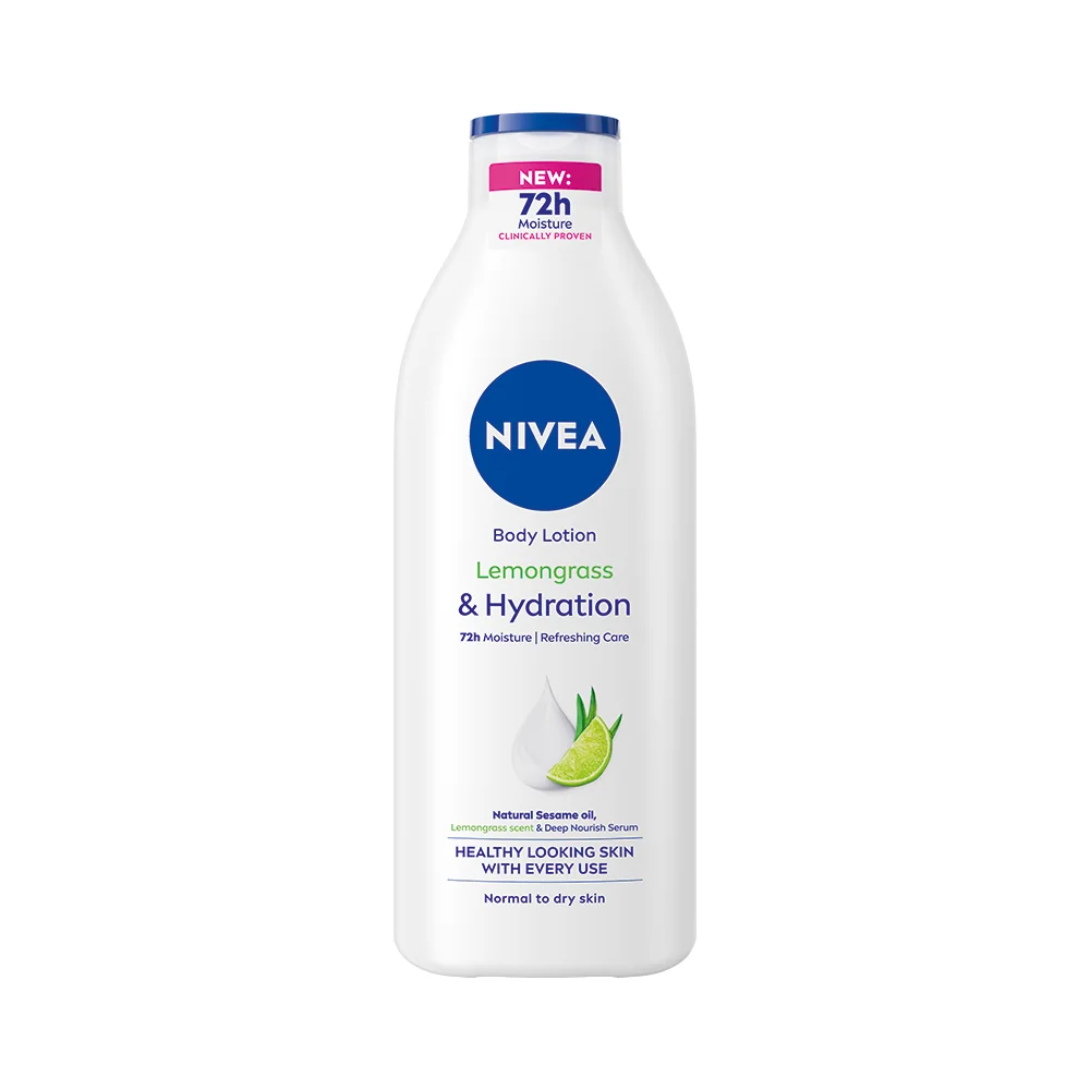 Nivea Telové mlieko Lemongrass 400ml 1×400 ml, telové mlieko