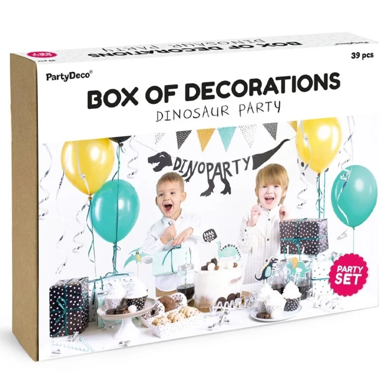 PartyDeco Party set Dinosauri 40ks