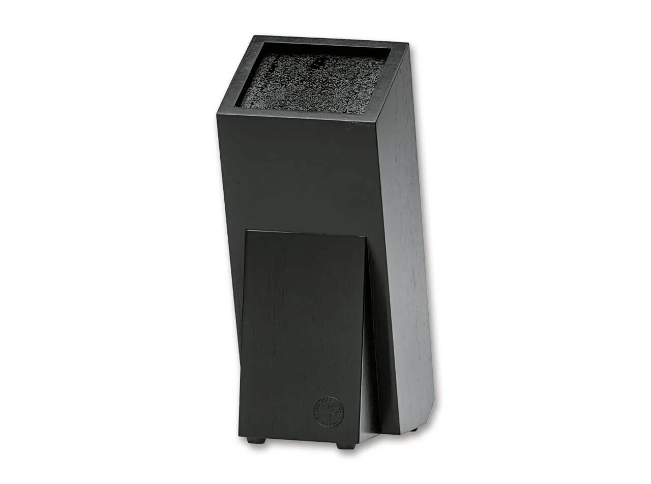 Böker Manufaktur Solingen stojan na nože Gusto Wood Black, čierne drevo