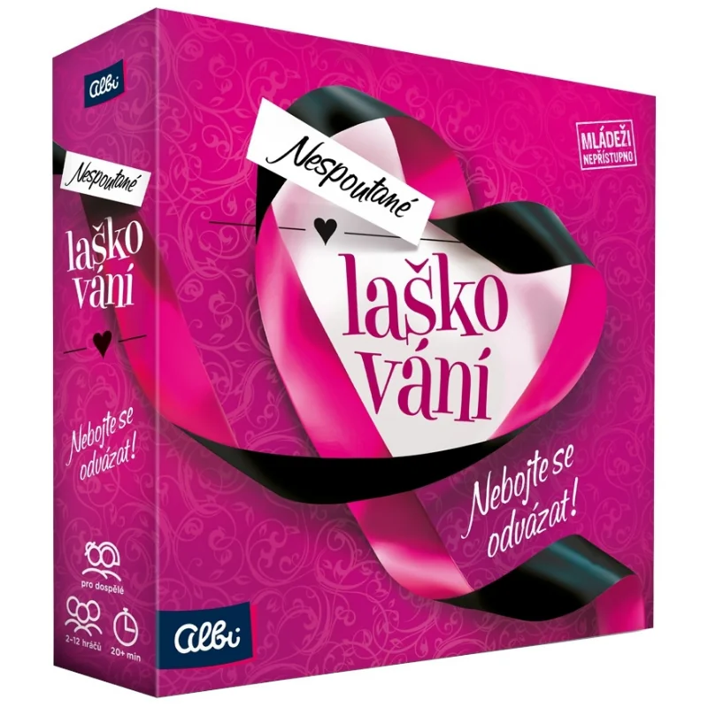 Nespútané laškovanie – erotická stolová hra
