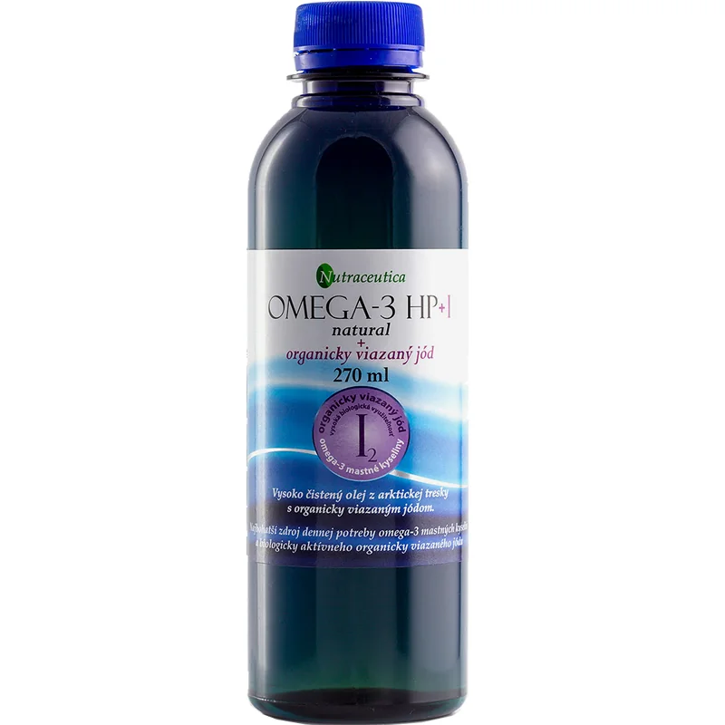 Rybí olej s organicky viazaným jódom 270ml