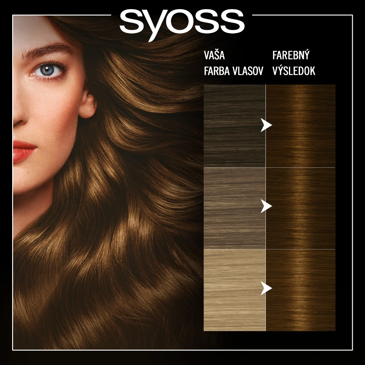 Syoss Oleo Intense farba na vlasy Pôvabne hnedý 5-86 1×1 ks, farba na vlasy