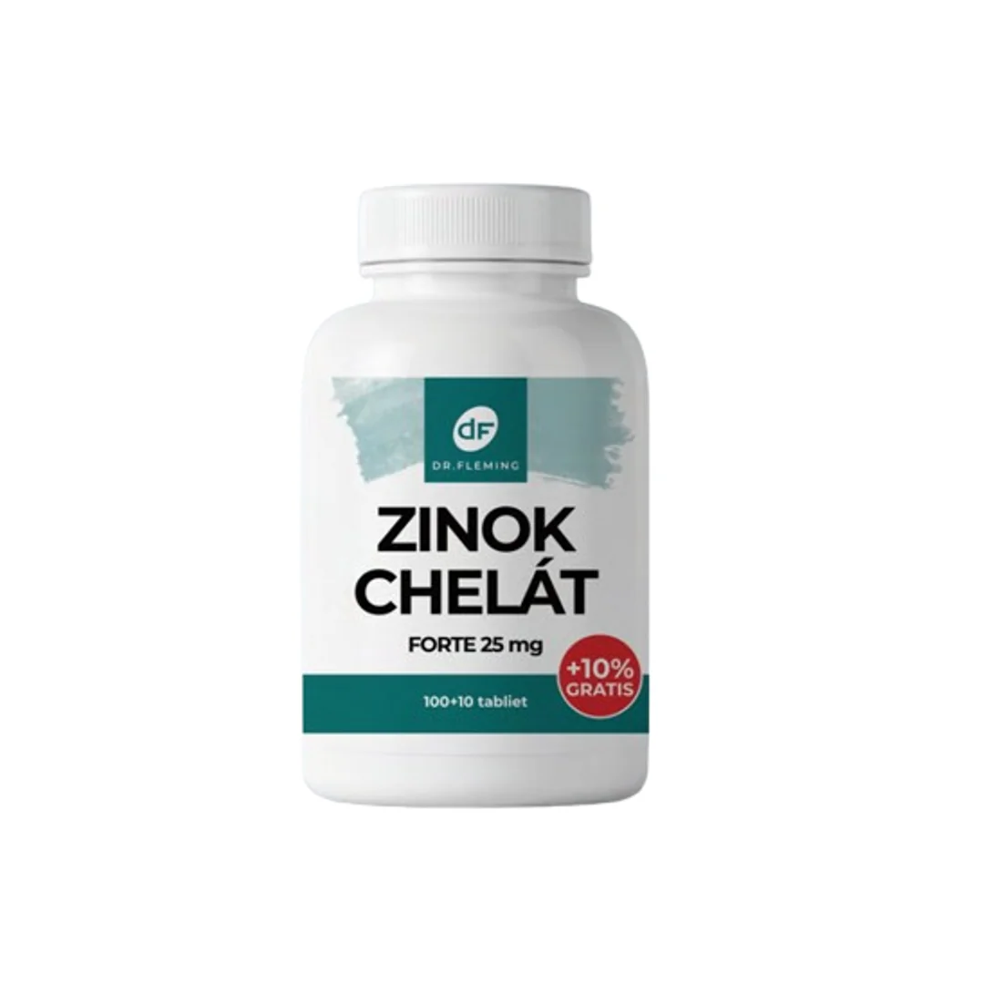 DR. FLEMING Zinok Chelat Forte 25mg +10% gratis 110ks