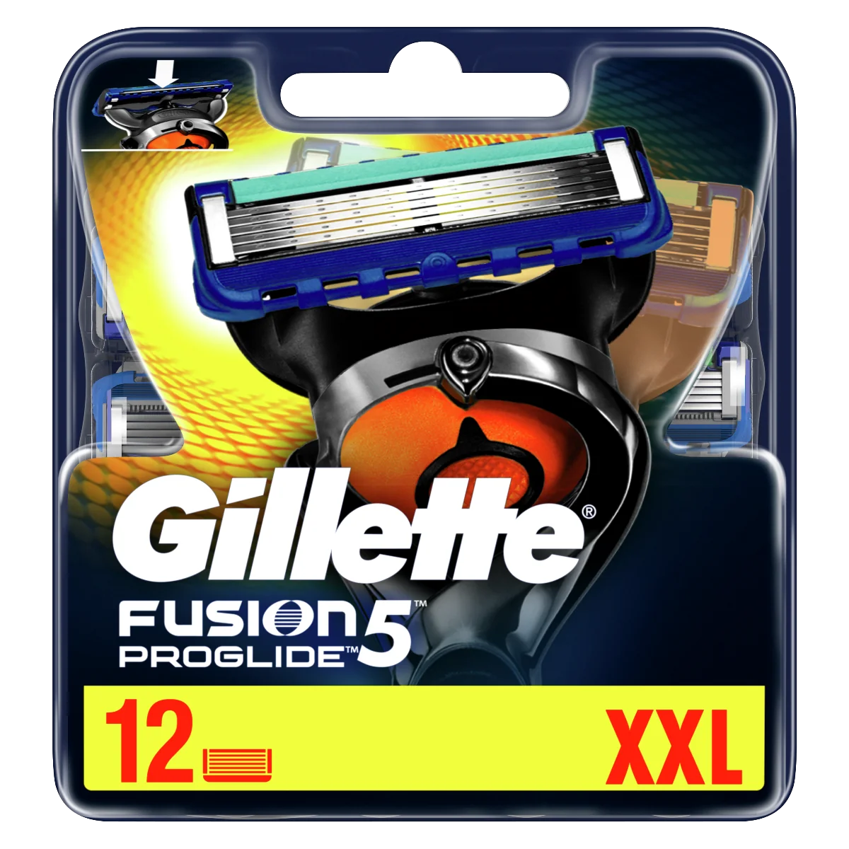 Gillette Fusion Proglide 12 NH 1×12 ks, holiace hlavice