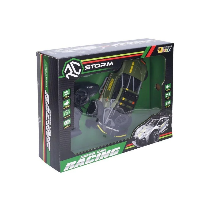 Auto RC 24cm zelené