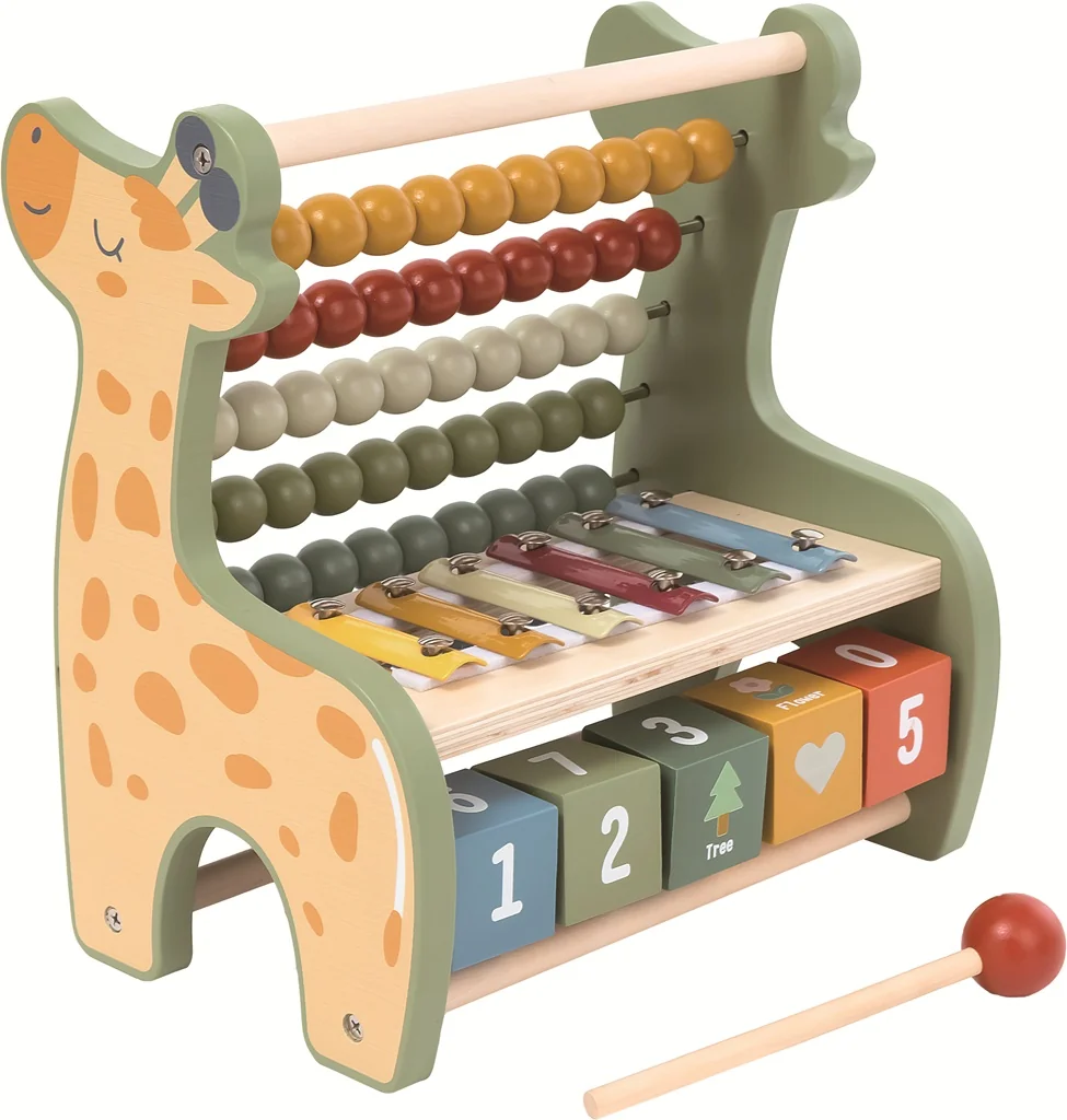 2Kids Toys Multifunkčné počítadlo Žirafa