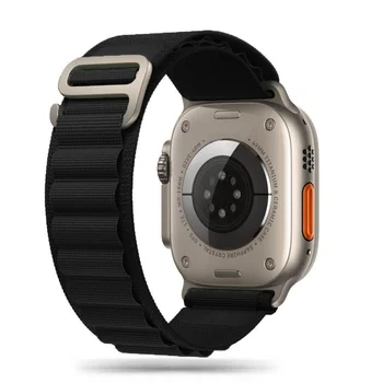 Tech-Protect Nylon remienok na Apple Watch 42/44/45/49mm black