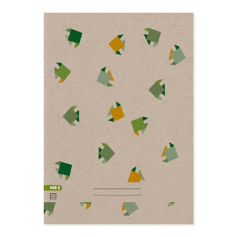 Školský zošit Ecology 465, A4, 60 listov, štvorčekový Recyklovaný papier