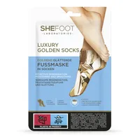 SheFoot Luxury Golden - Zlaté zjemňujúce ponožky